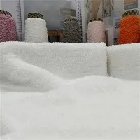 Halbflorgarn, ausgefallenes Federgarn